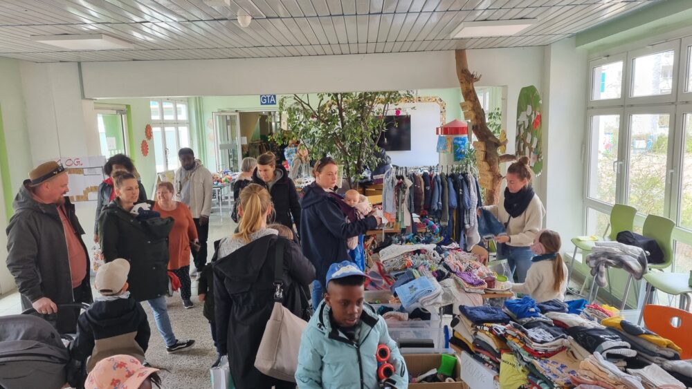 Familienflohmarkt in der Schule